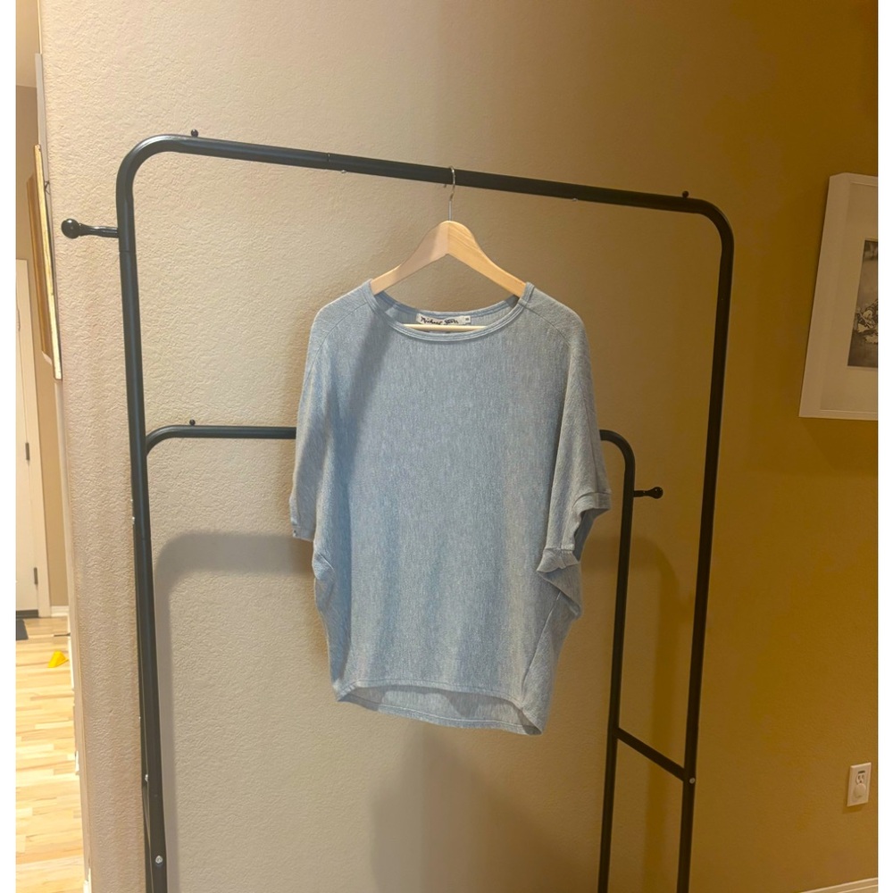Gray Michael Stars top